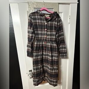 Bettie Page Clothing Plaid Pencil Dress